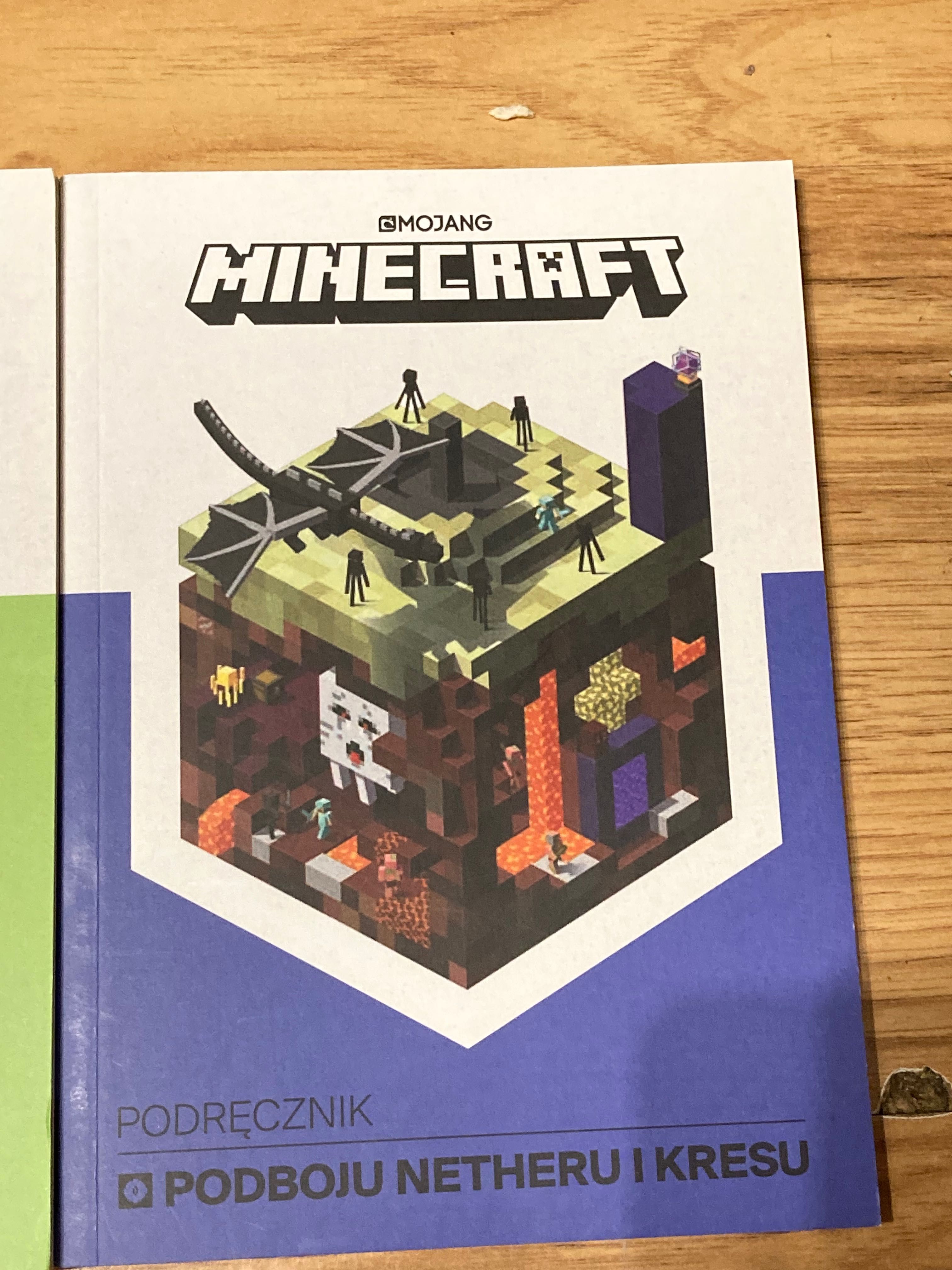 Książki Minecraft (Kolekcja podręczników gracza 4szt)