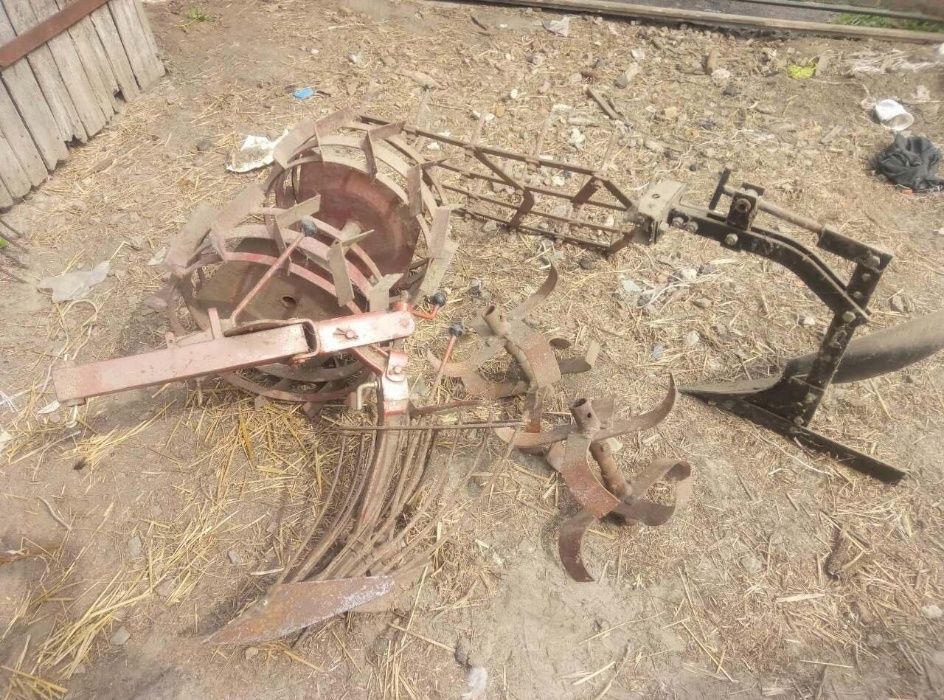 Мотоблок НЕВА-МБ1 с полным комплектом аксесуаров