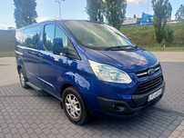 Ford Tourneo Custom 117 tyś.przebiegu.9osobowe.