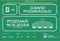 4 Bilety Bilet Koncert Dawid Podsiadło Poznań PŁYTA 16.06.2024 !