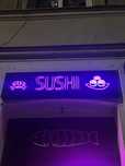 Neon Led Sushi Szyld Reklama Sushi Kaseton 150 / 40 cm
