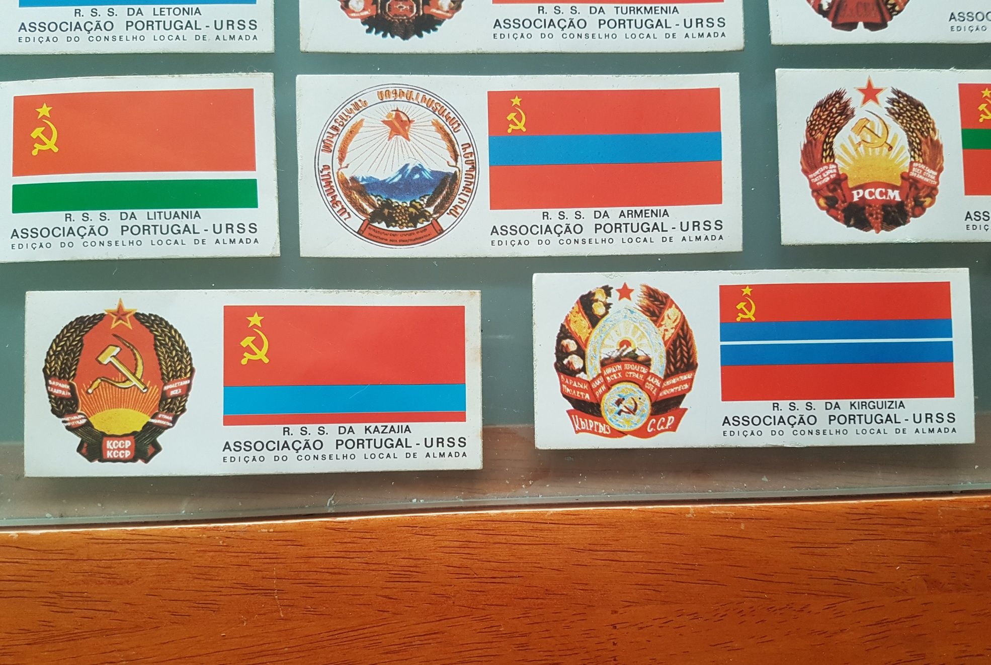 Autocolante da Associação Portugal - URSS