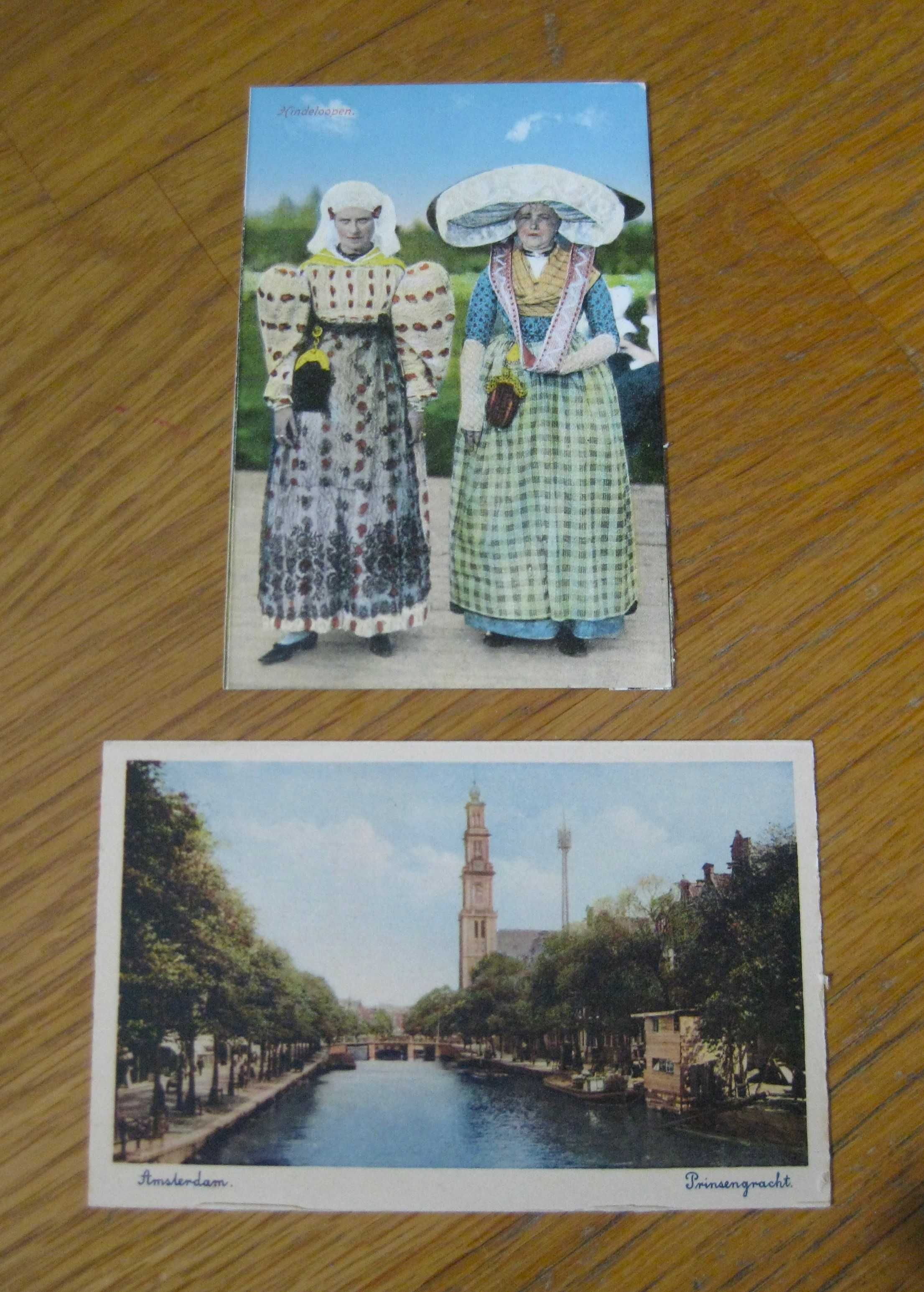 Conjunto de 2 Bilhetes Postais da Holanda