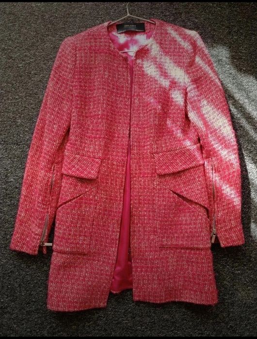 Elegancki płaszcz jesienny Zara 36