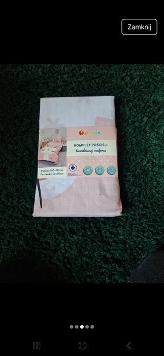 Komplety pościeli dziecinnej 4 sztuki kołdra poduszka