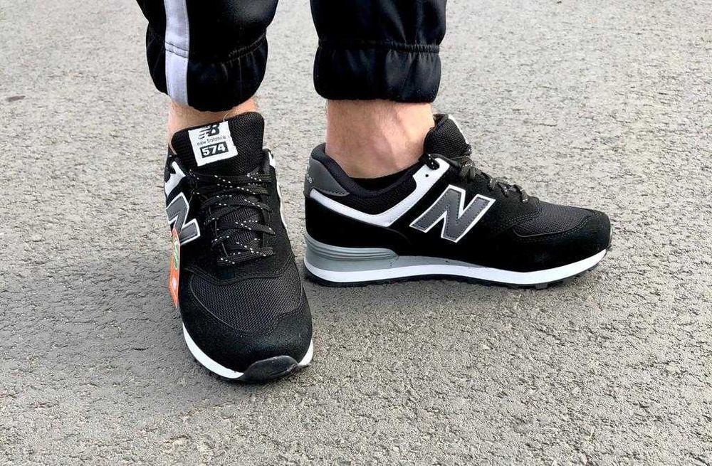 New balance 574 czarne buty new balance męskie nb adidasy sneakers