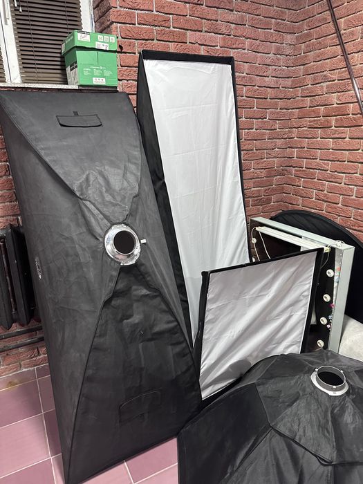 Софтбокс Hyundae Photonics 70*190см 80*80см BOWENS адаптеры