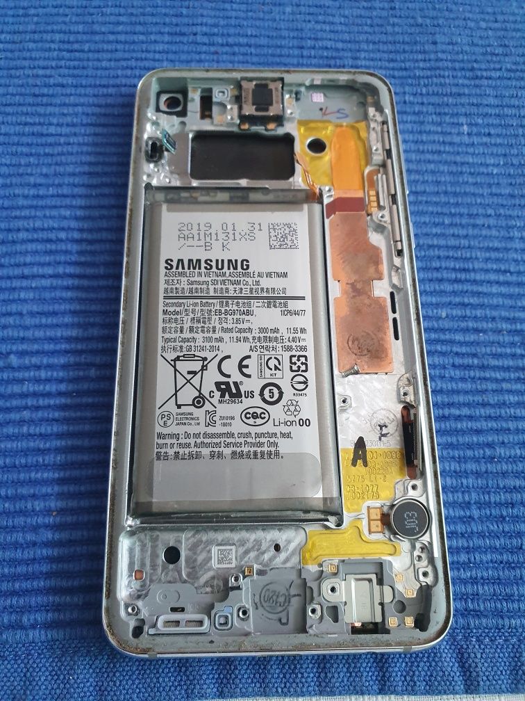 Samsung Galaxy S10e G970F ramka wyświetlacza bateria oryginał wysyłka