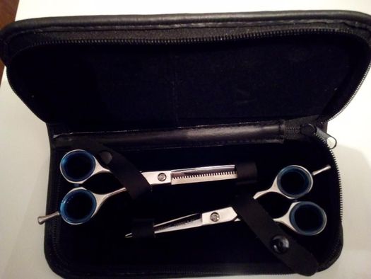 Conjunto de Tesouras profissional de Cabeleireiro NOVOS