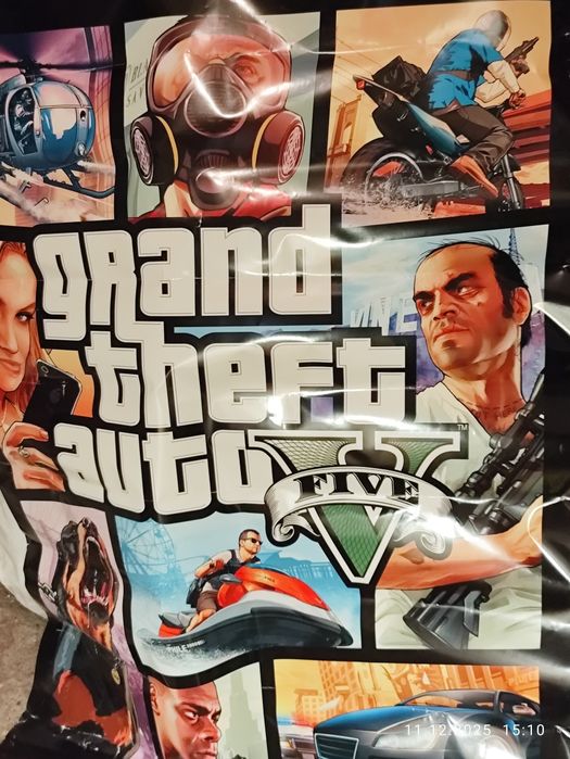 Plakat RockStar GTA FIVE V 5