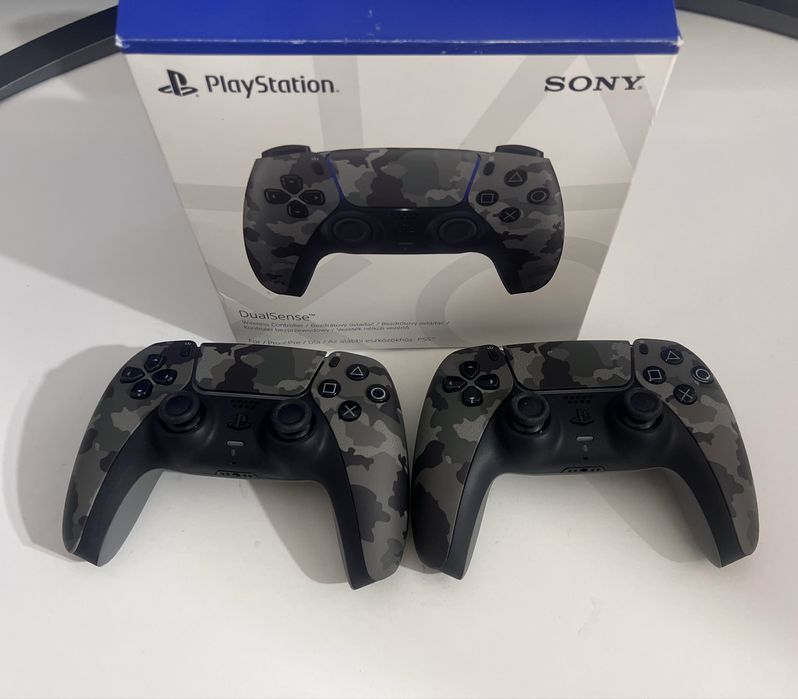Zestaw 2x Pad DualSense PS5 – oryginalne kontrolery Sony