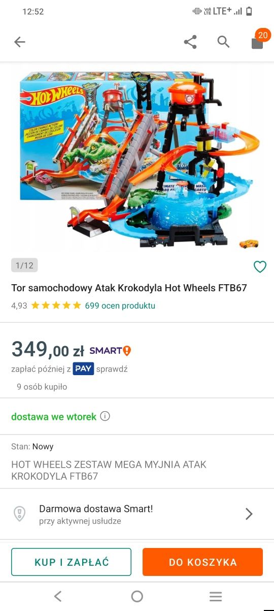 Zestawy hot wheels