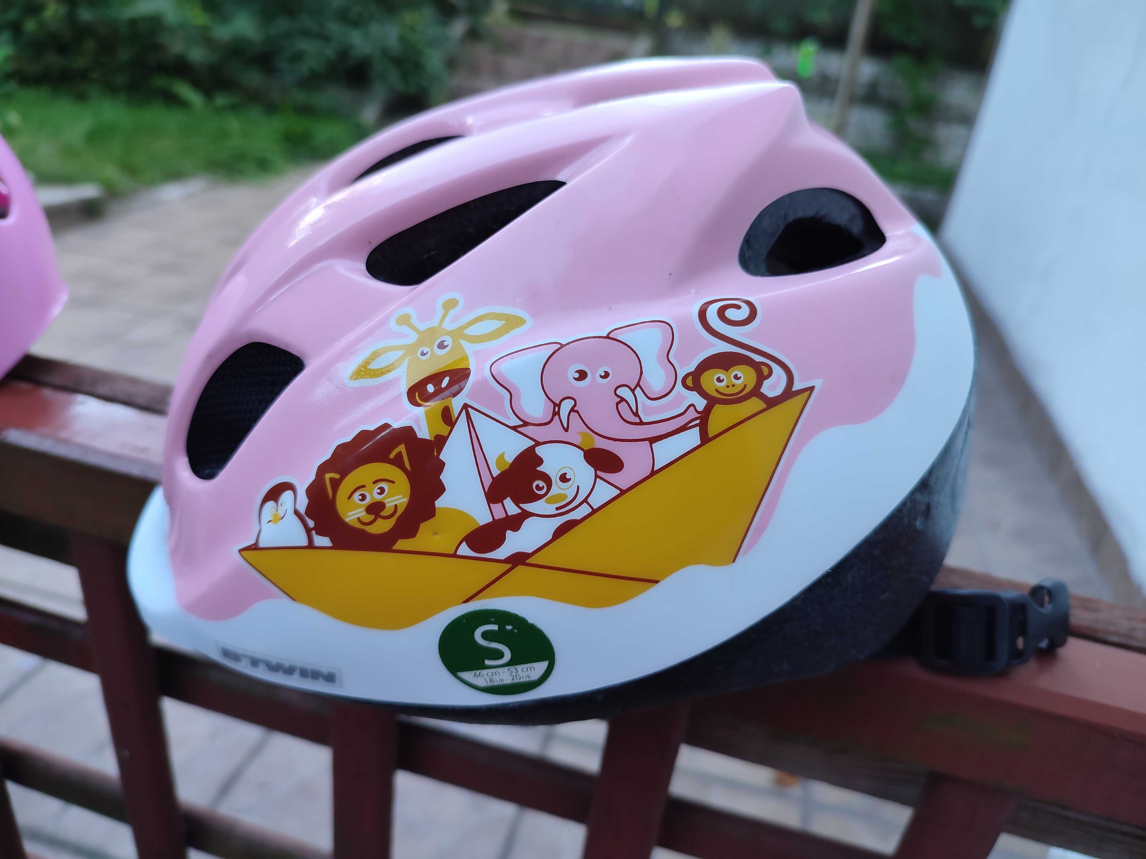 Kask dla dziewczynki - rozmiar S