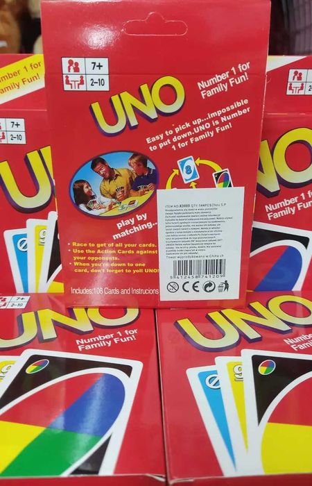 Настільна гра Уно класік UNO classik  108 карт