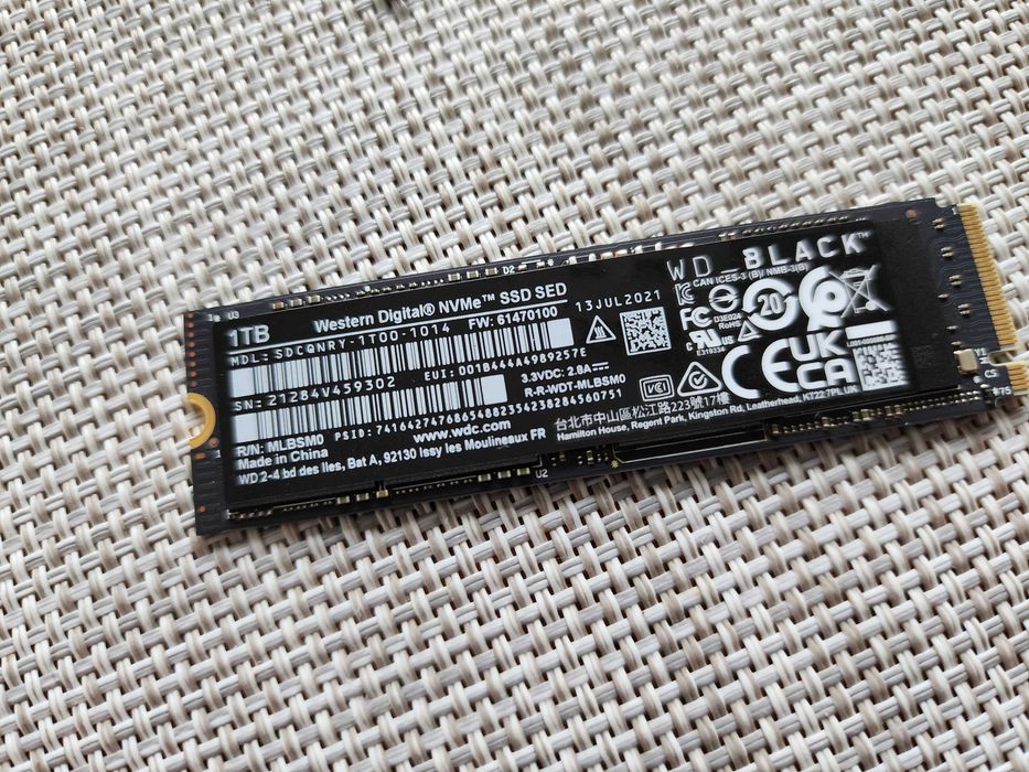 Western Digital SN810 1TB 1024GB PCI-e OEM Nvme M.2 gen4 NEW