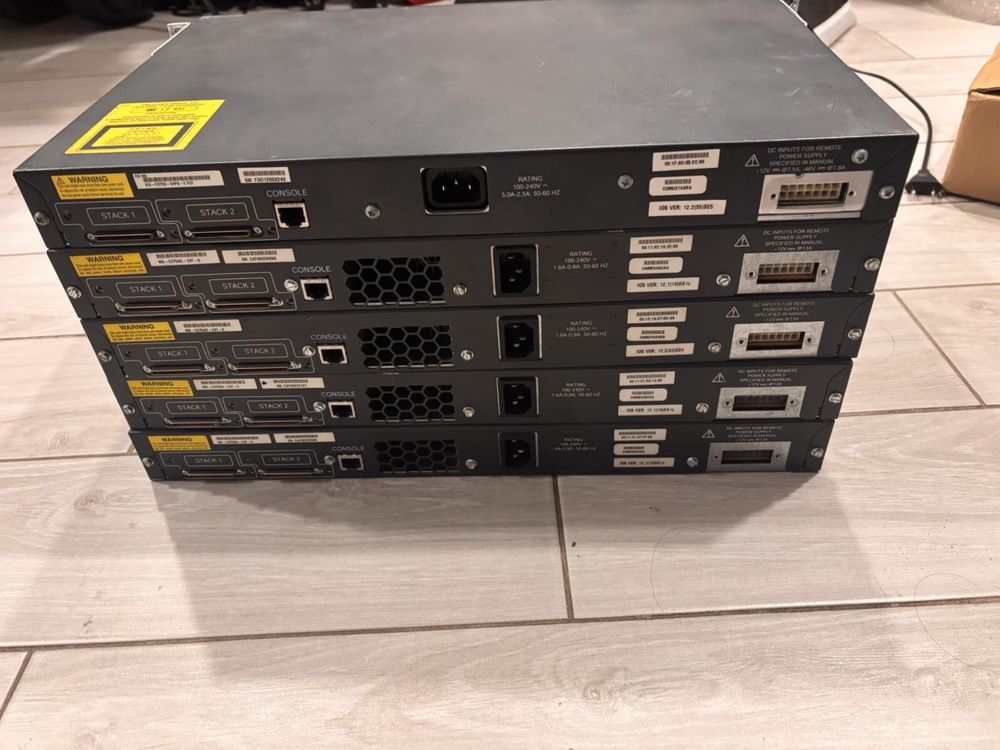 Комутатори (свитч) - Cisco Catalyst 3750 Series