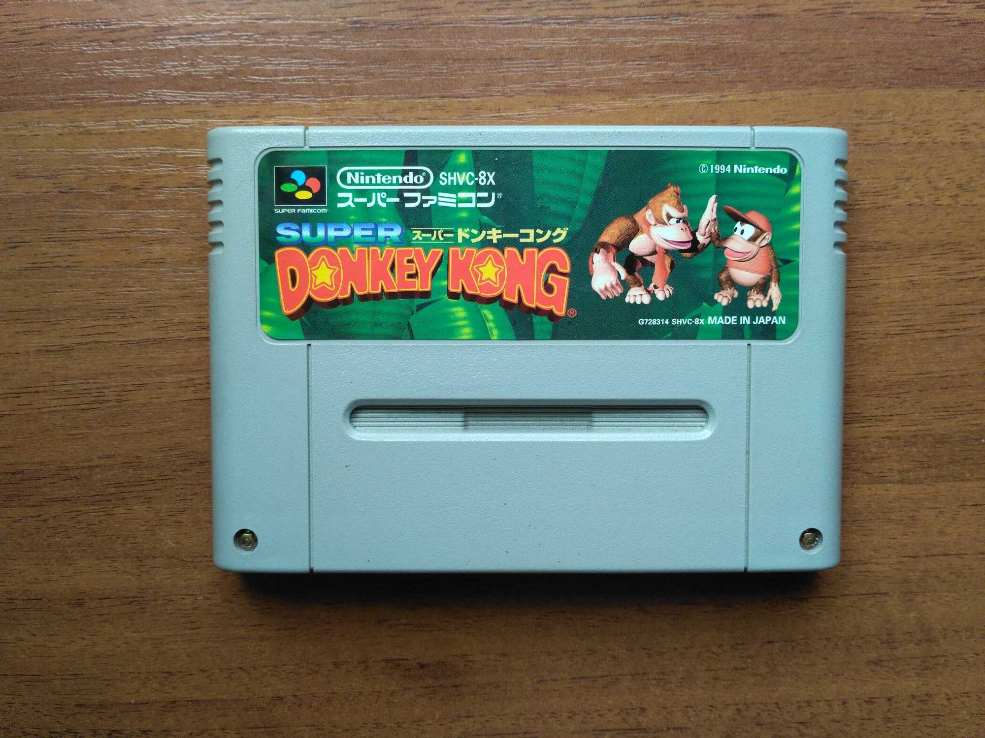 Картридж Super Famicom Donkey Kong