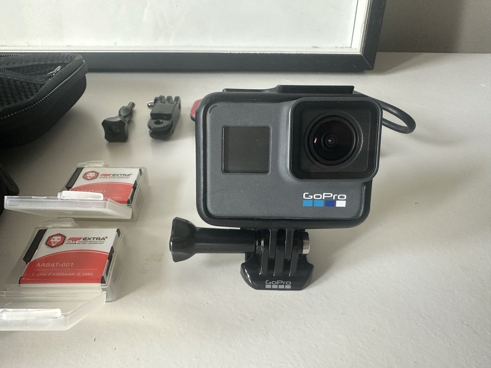 GoPro 4K Hero 6 Black – Excelente estado + Acessórios