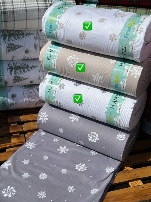 Турецька ФЛАНЕЛЬ на метраж Тепла постільна білизна всіх розмірів