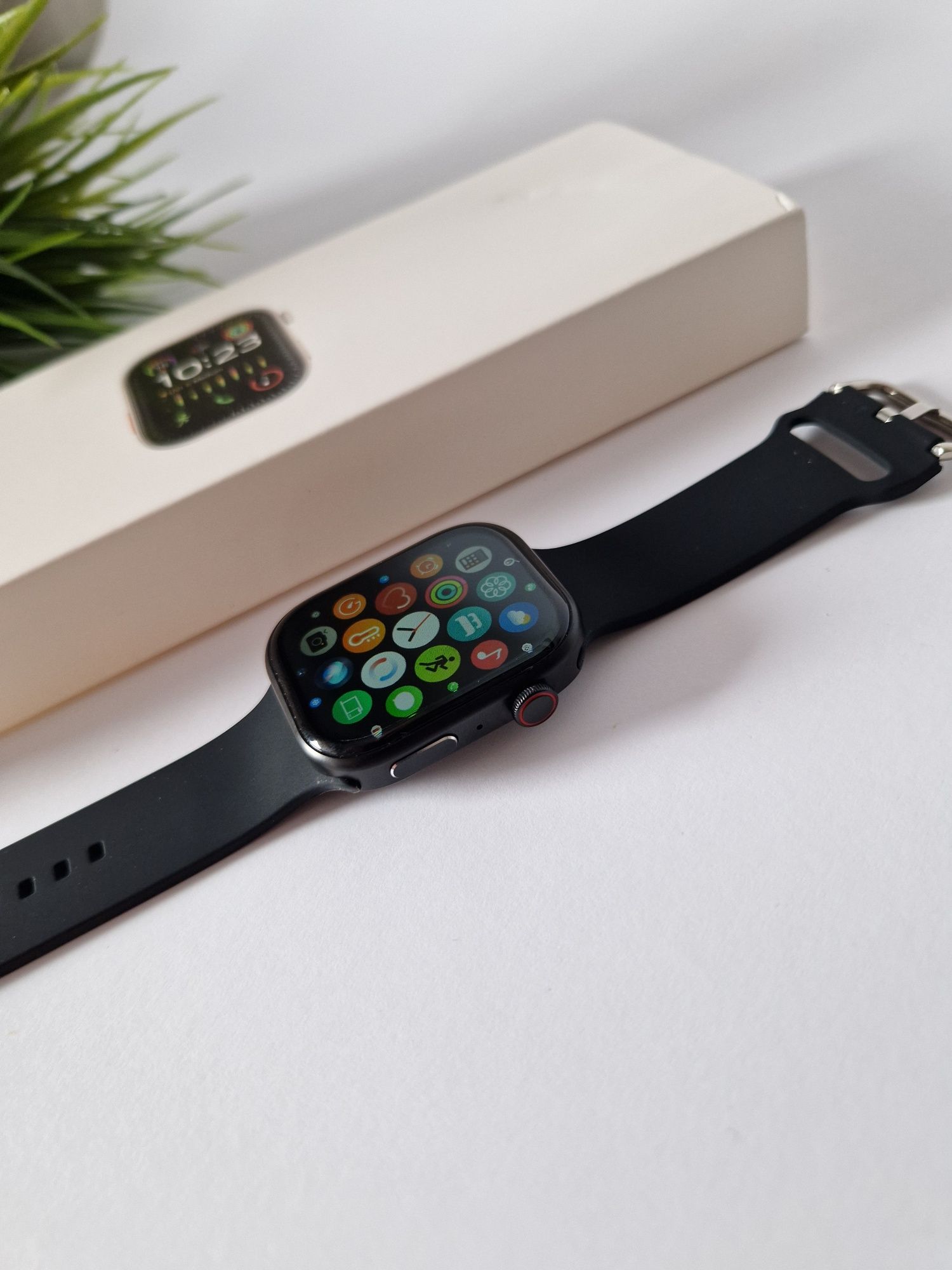 Smartwatch 9 max, komplet, amoled