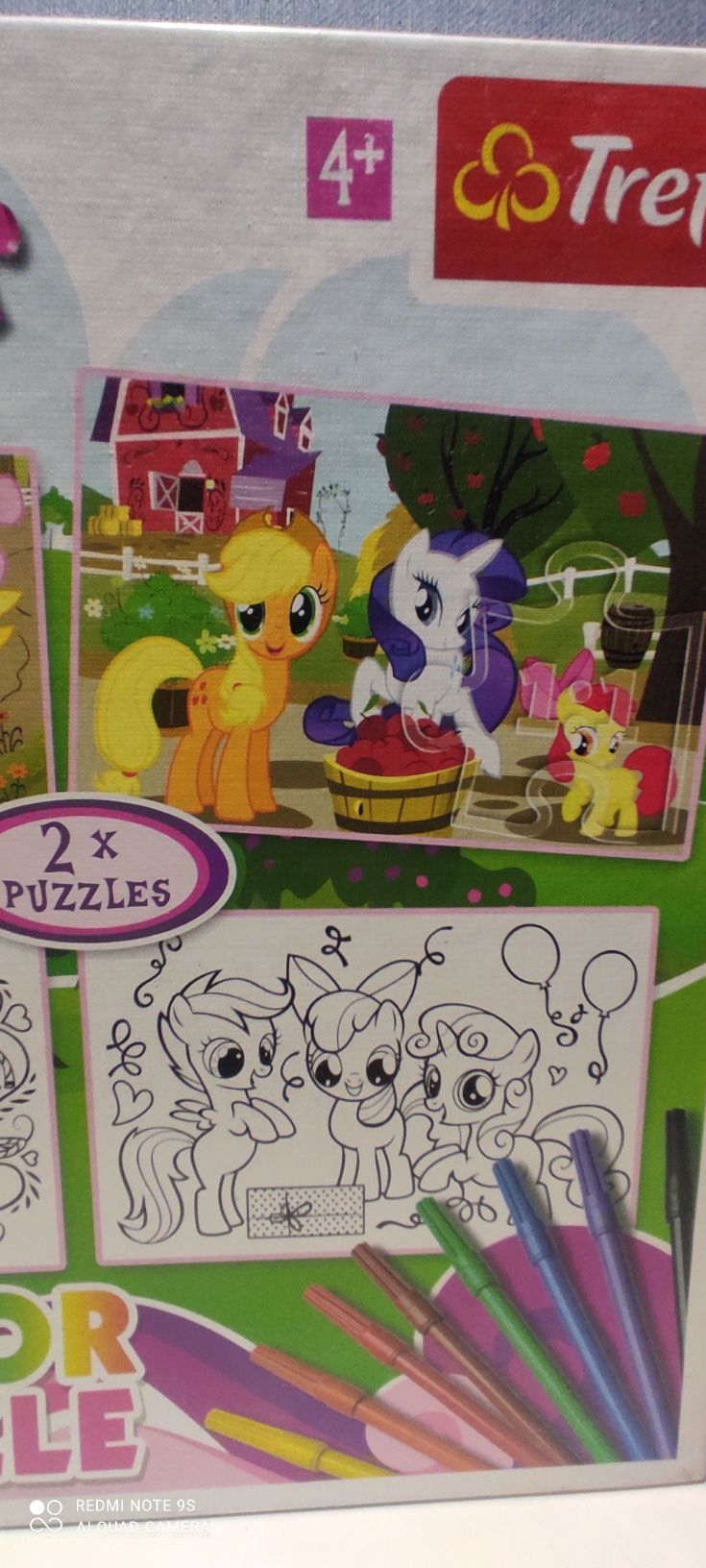 My Little Pony puzzle Trefl 2 x 48 kucyki Hasbro