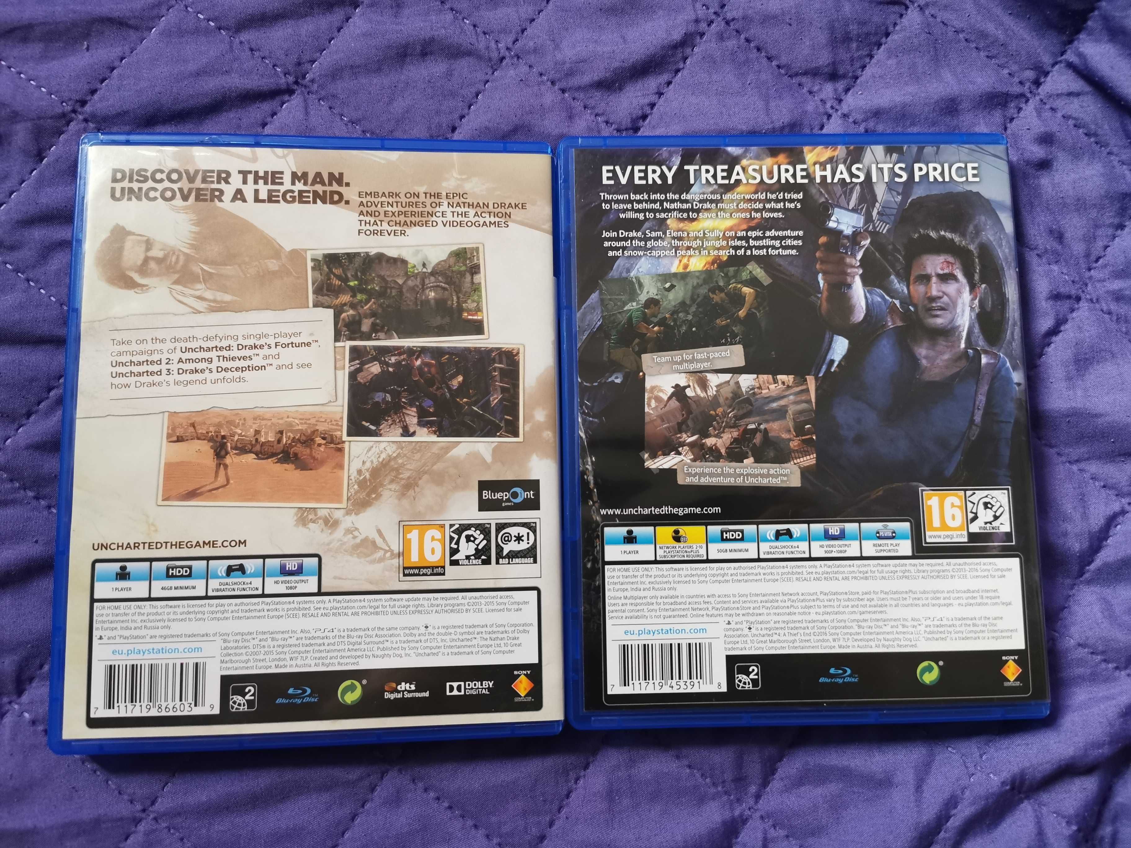 UNCHARTED - THE NATHAN DRAKE Collection - 4 Gry - PL - PS4