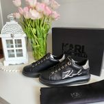 Buty damskie, Sneakersy czarne KARL LAGERFELD KL62510A, rozmiar 38