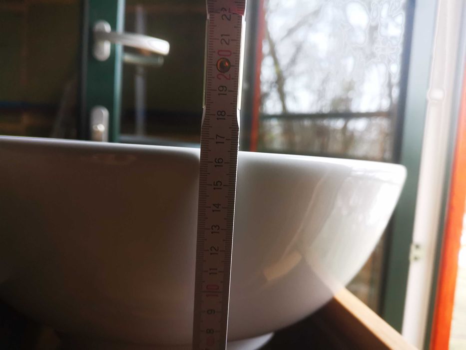 Szafka łazienkowa z drewna tekowego