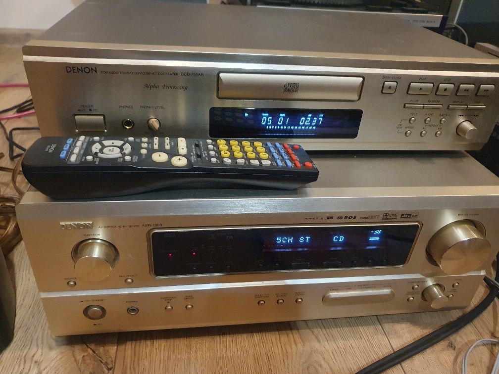 Denon avr 1803 kino domowe - amplituner 6.1 dts