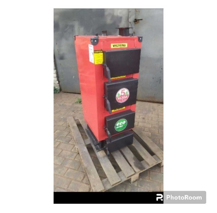 Kocioł kotły 11kW do 100m2 Piec piece na drewno węgiel pelet klasa