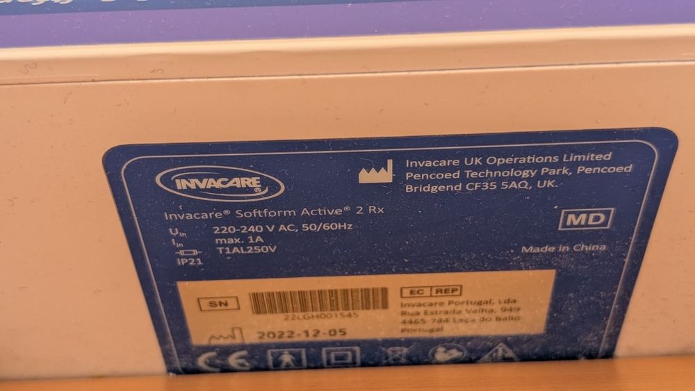 Cama articulada, colchão e compressor (opc)