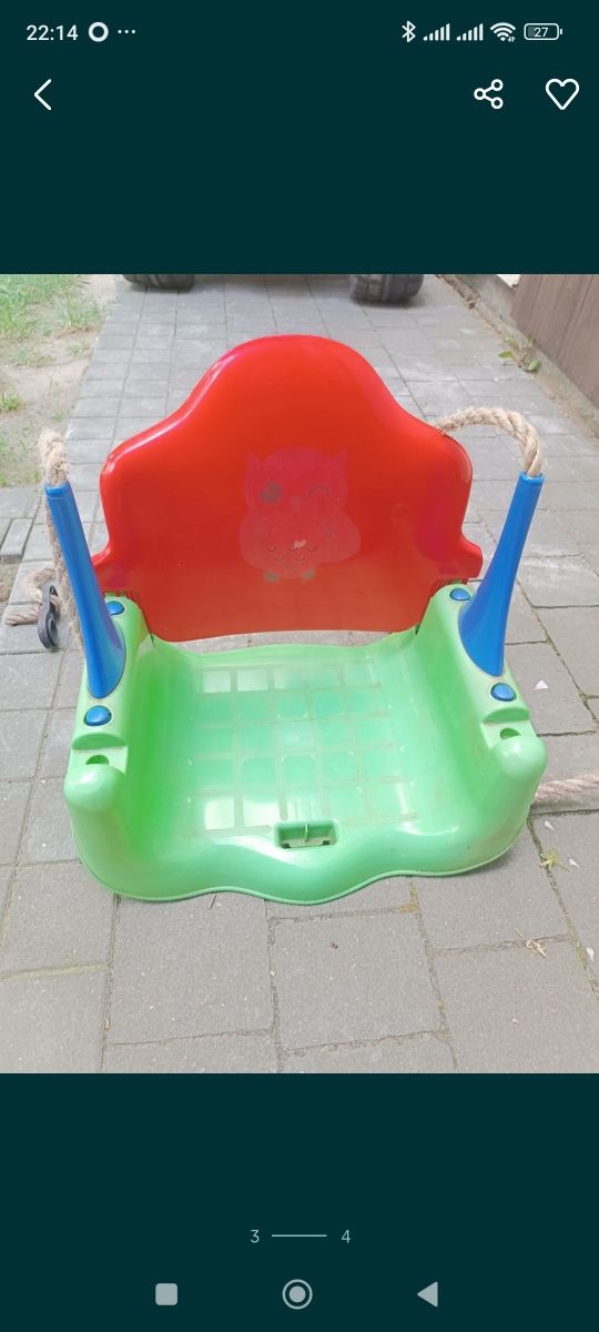 Huśtawka 3 w 1 rezerwacja