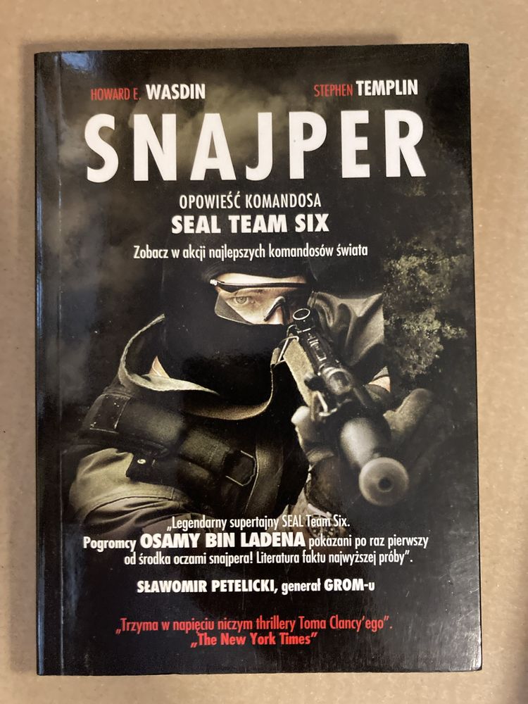 Snajper, Howard Wasdin, Stephen Templin