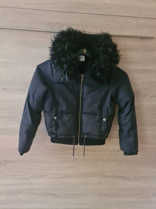 Kurtka zimowa dziewczenca 140cm 146 cm