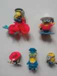 Zabawki z Kinder jajek seria Minionki 5 sztuk