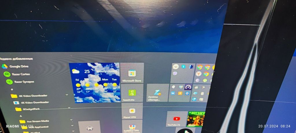 Монітор Samsung C32JG50QQ !Розбитий!