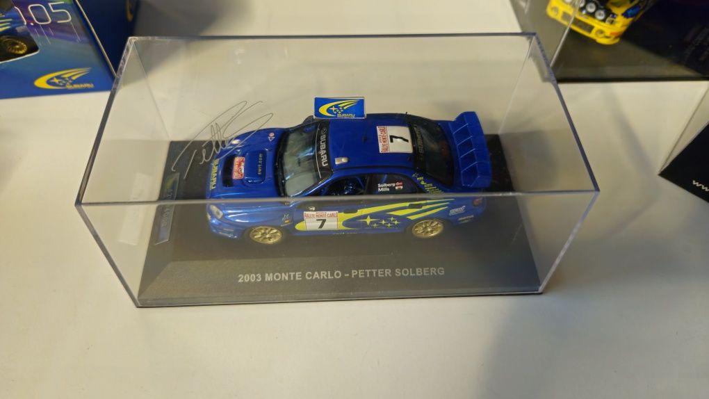 1:43 Subaru Impreza WRC, Solberg, rally Monte Carlo 2003. Prodrive