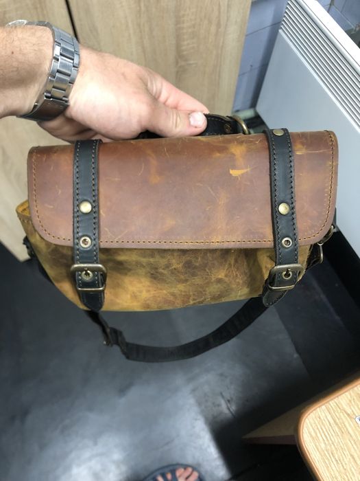 Кожаная бананка