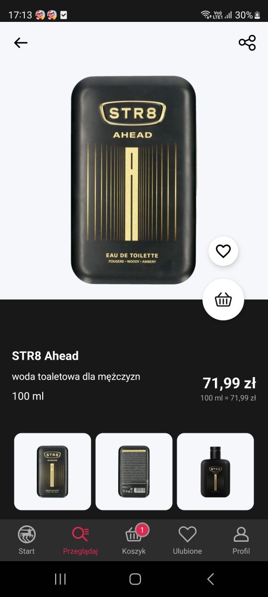 Perfum męski str8