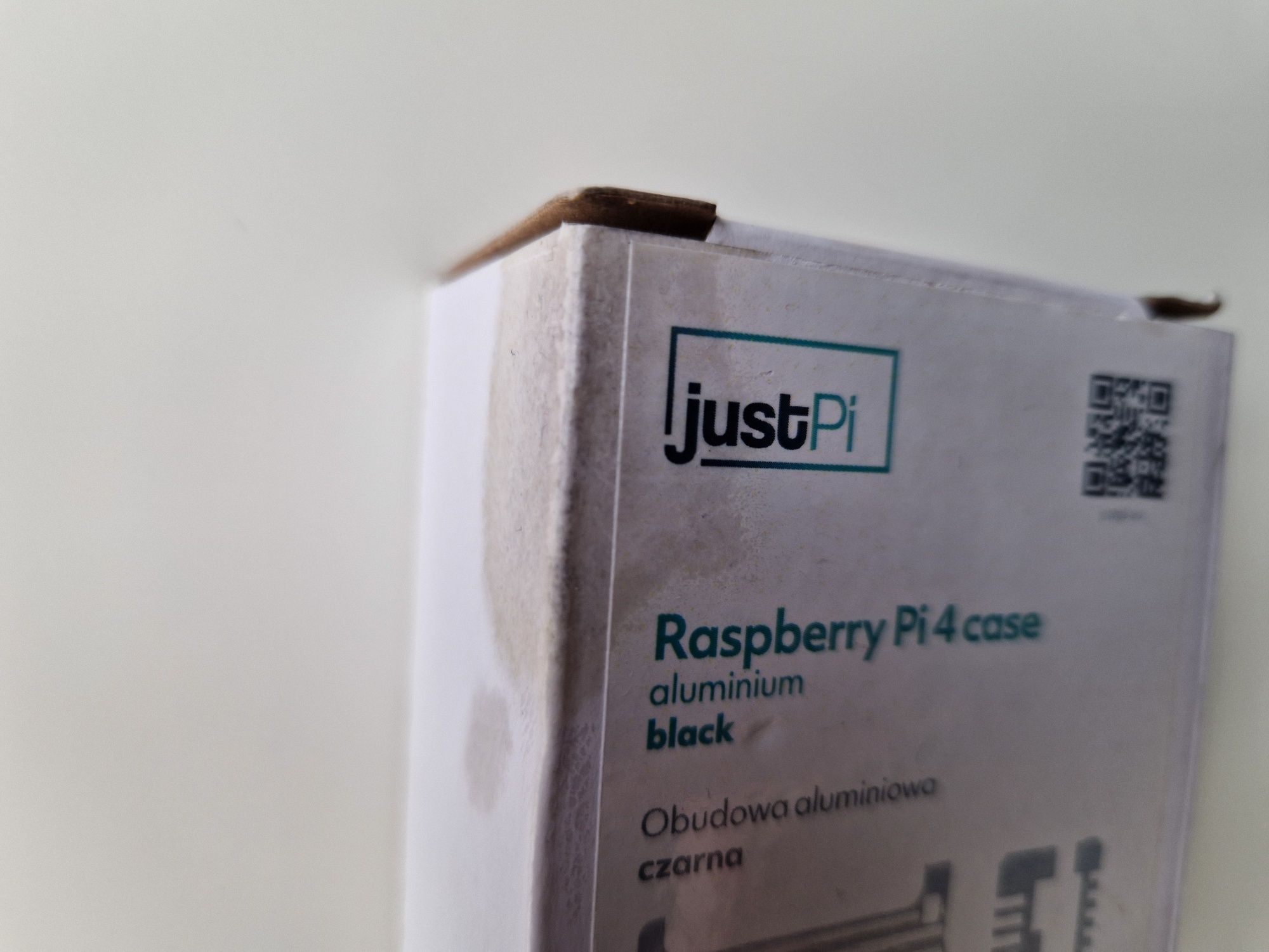 Obudowa case do Raspberry Pie 4 czarna