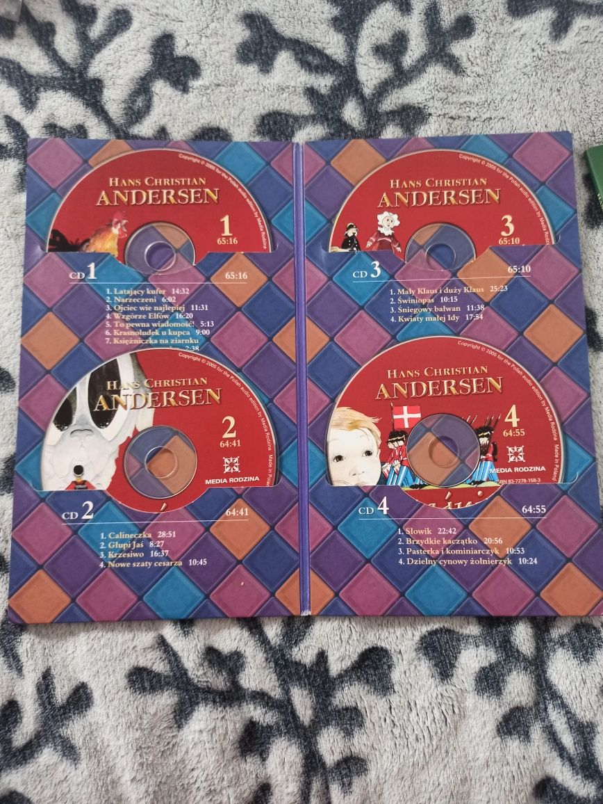 Baśnie Andersena audiobook CD