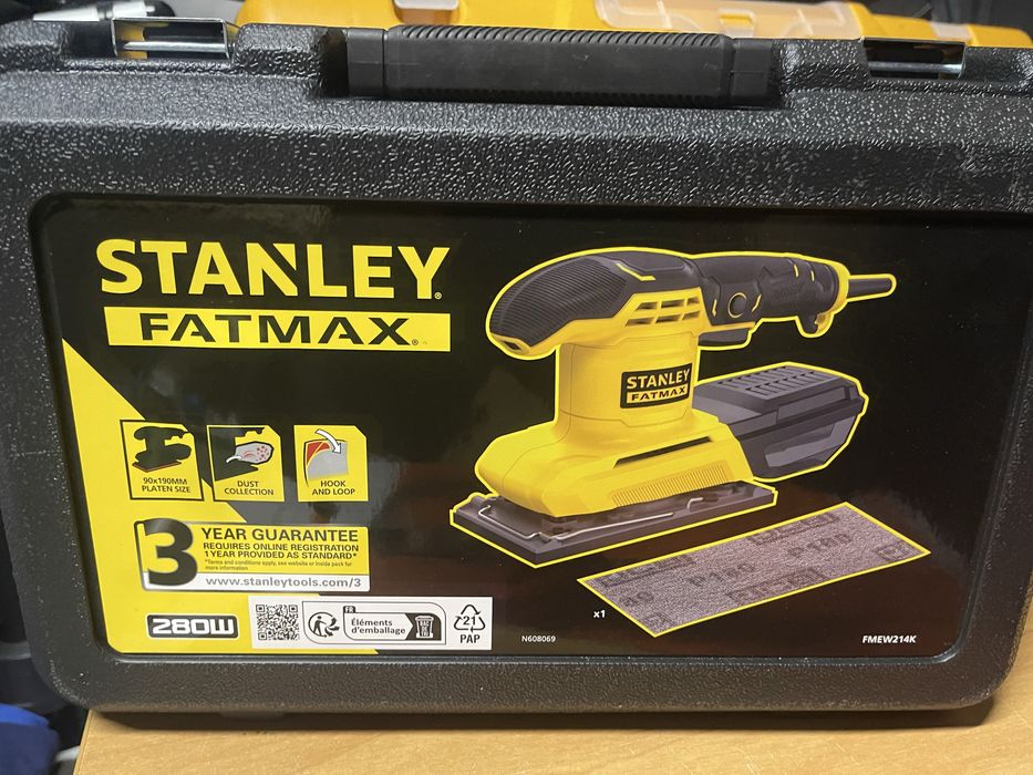 Lixadora stanley fatmax nova