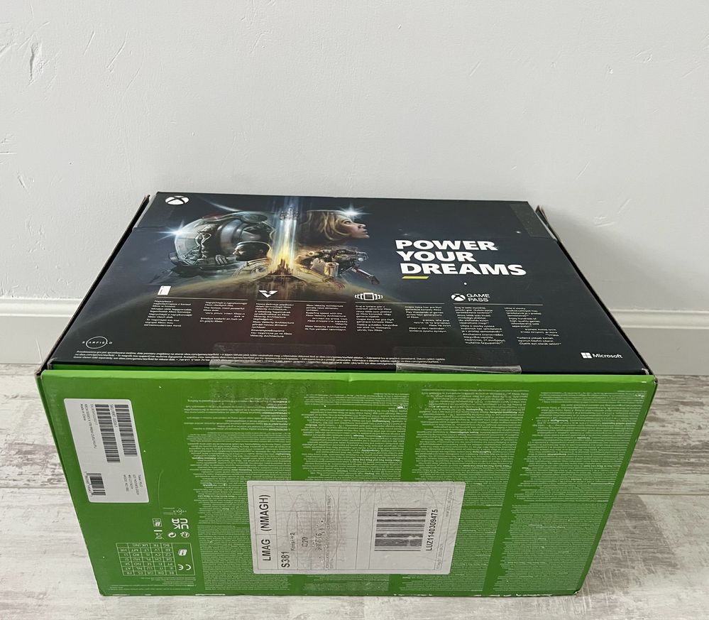 Gwarancja Xbox Series X 1Tb pad czarny plus Cyberpunk w folii ideał