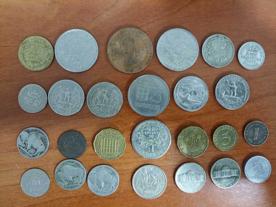 Lote Moedas Antigas