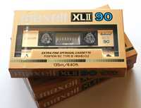 Аудиокассети, касети: Maxell XL II 90 - 1984 Epitaxial