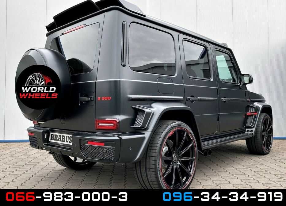 Новые диски R22 5x130 Mercedes G-class Гелик Кубик Brabus G