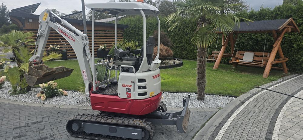 Minikoparka takeuchi  Niemcy Mocna koparka