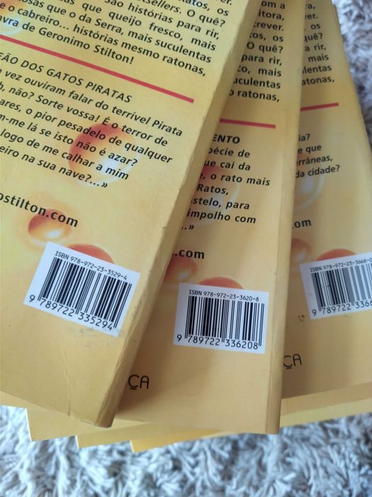 Livros coleção Gerônimo Stilton