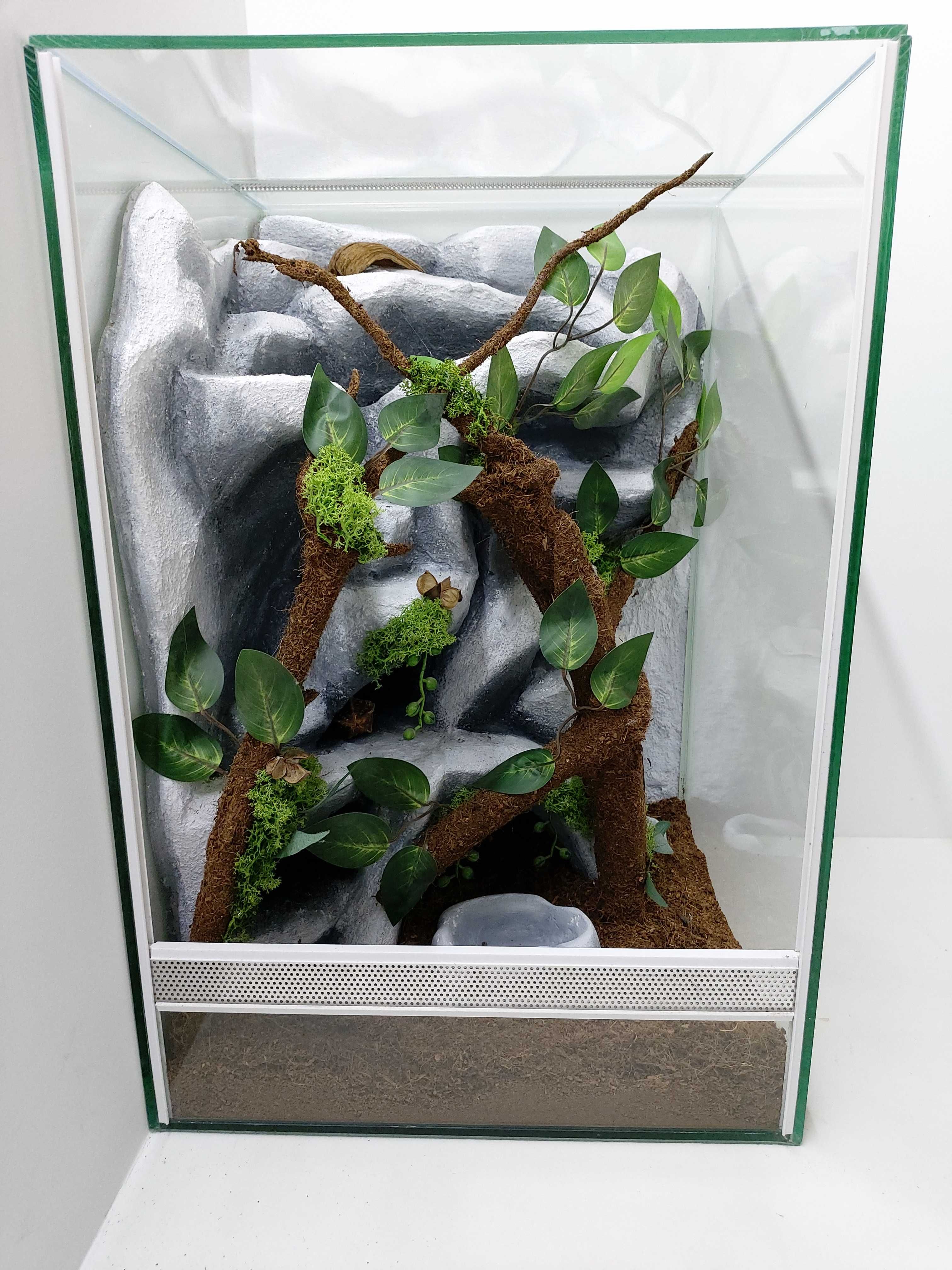 Terrarium dla jaszczurki, gekona, TW03KT2, AquaWaves