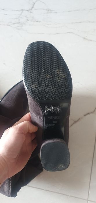 Kozaki zamszowe Venezia